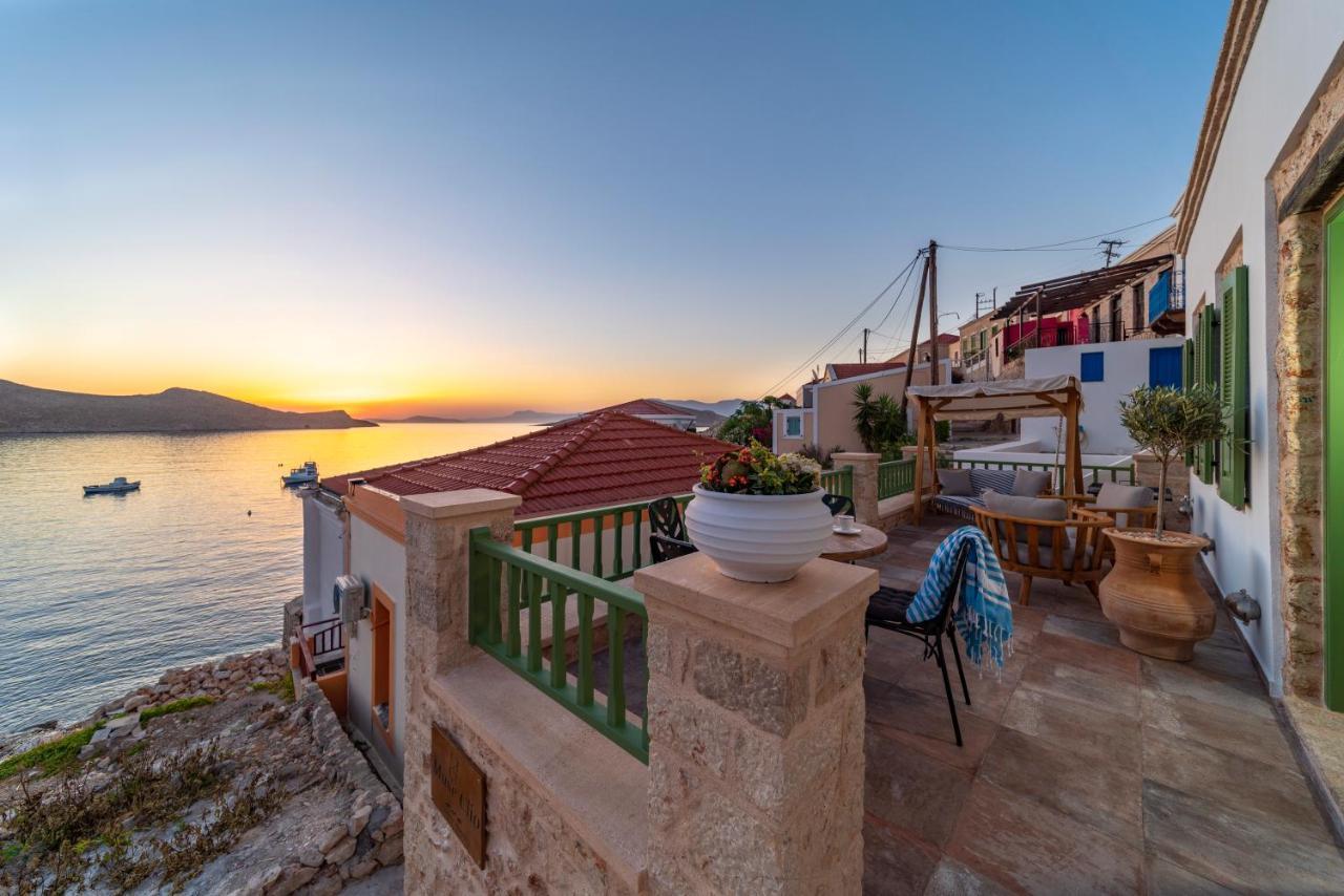 Villa Muse Clio Chalki Town Exterior foto