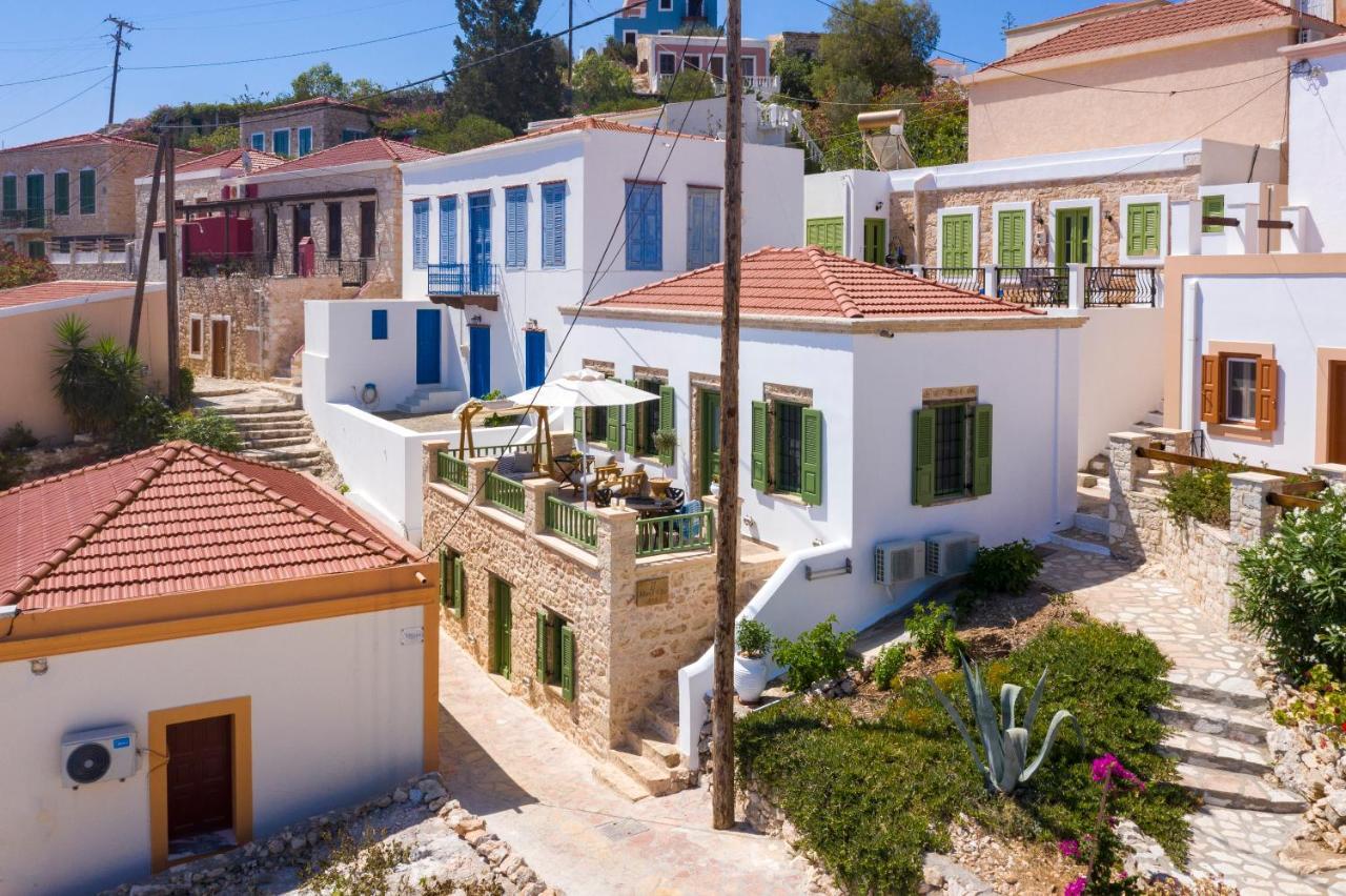 Villa Muse Clio Chalki Town Exterior foto
